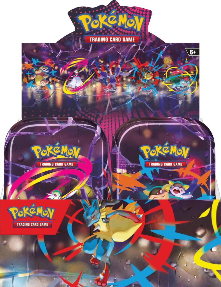 Mega Heroes Mini Tin Display(10 Tins)