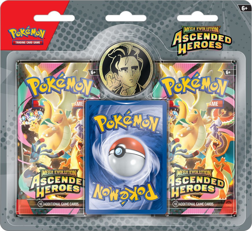 Pokemon Mega Evolutions Ascended Heroes 2-Pack Blister - Release Date: 01/30/2026