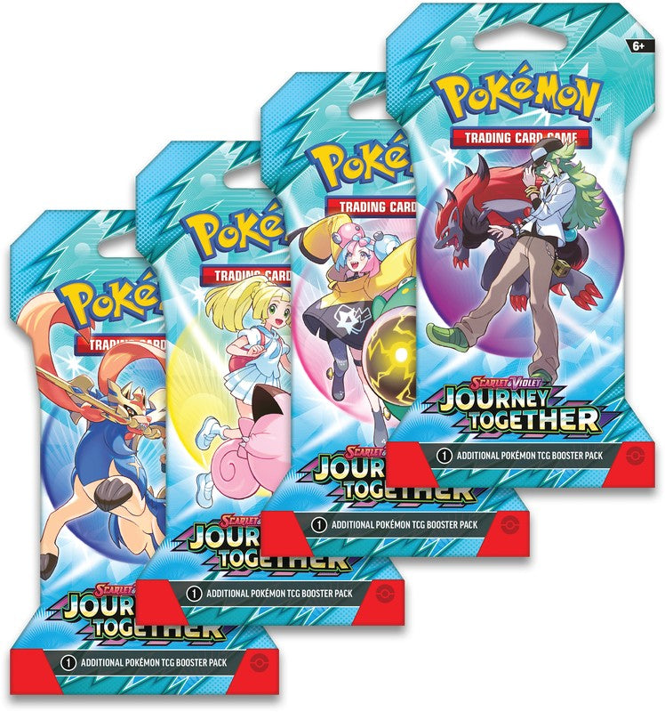 Pokemon Scarlet and Violet 9 Journey Together Sleeved Booster case CollectHits Pokemon Scarlet and Violet 9 Journey Together Sleeved Booster case CollectHits