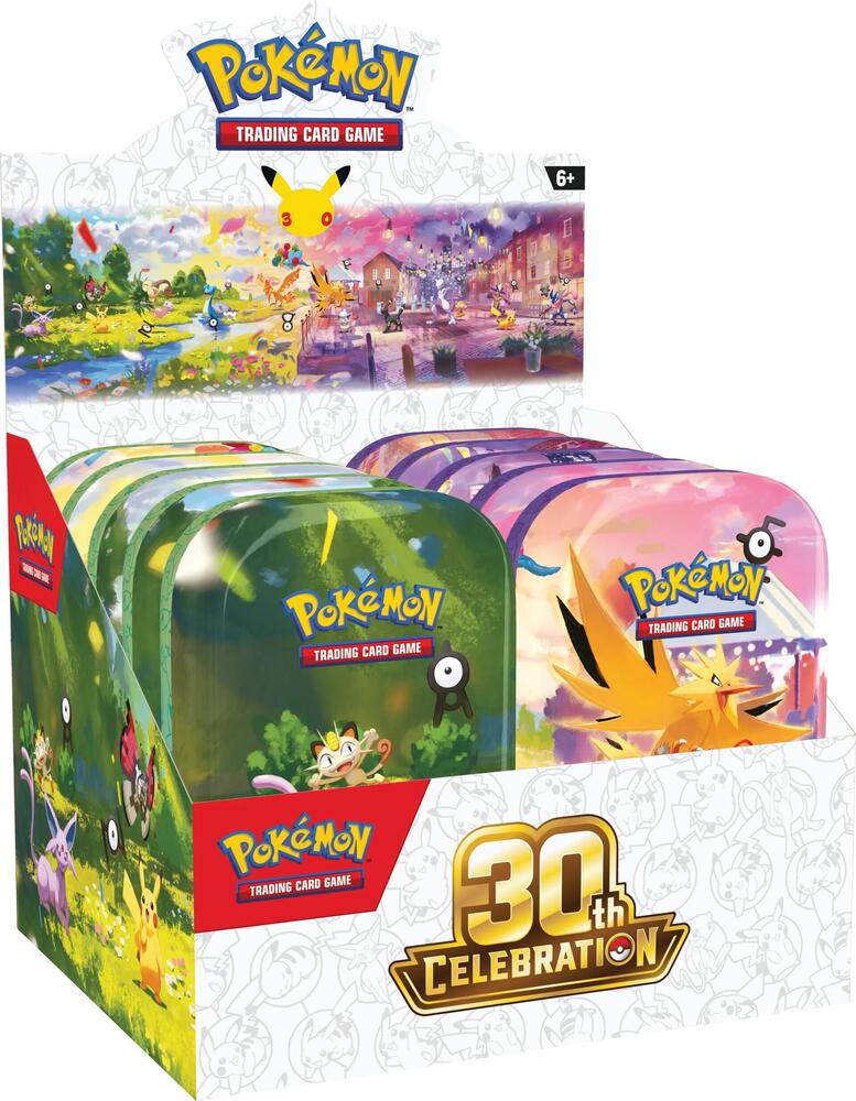 30th Celebration Mini Tin Display - ME: 30th Celebration