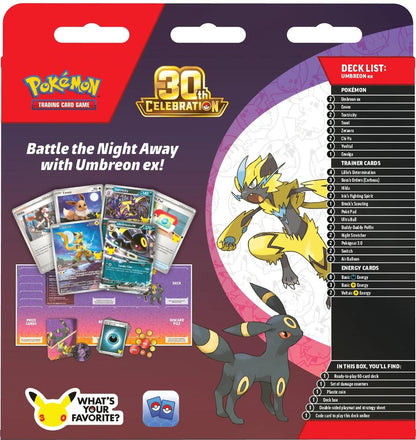 30th Celebration Battle Deck [Umbreon ex] - ME: 30th Celebration