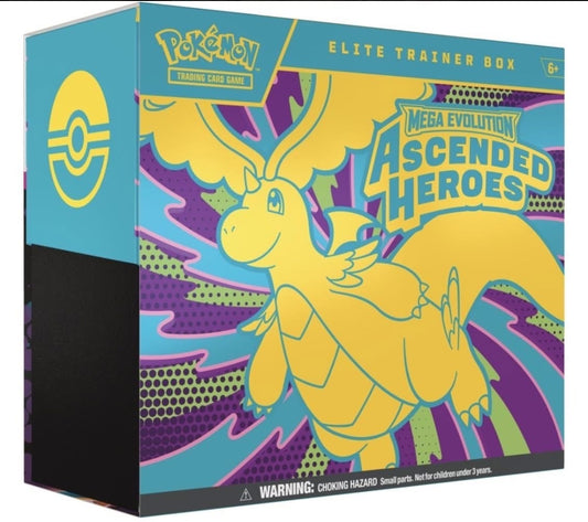 Mega evolution Ascended Hero’s elite trainer box