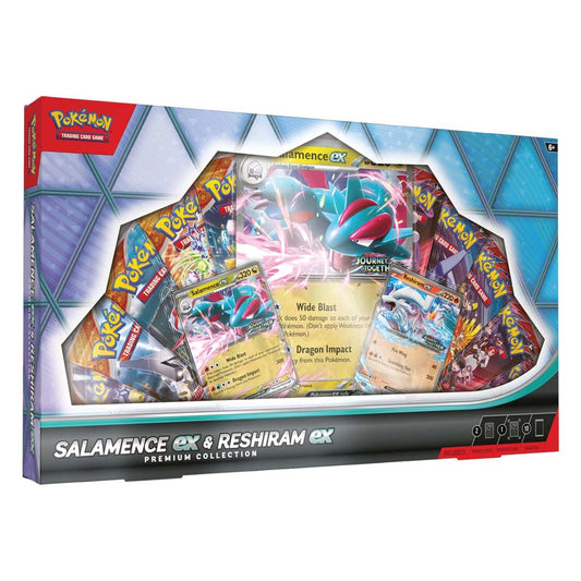 Salamence ex & Reshiram ex Premium Collection Box