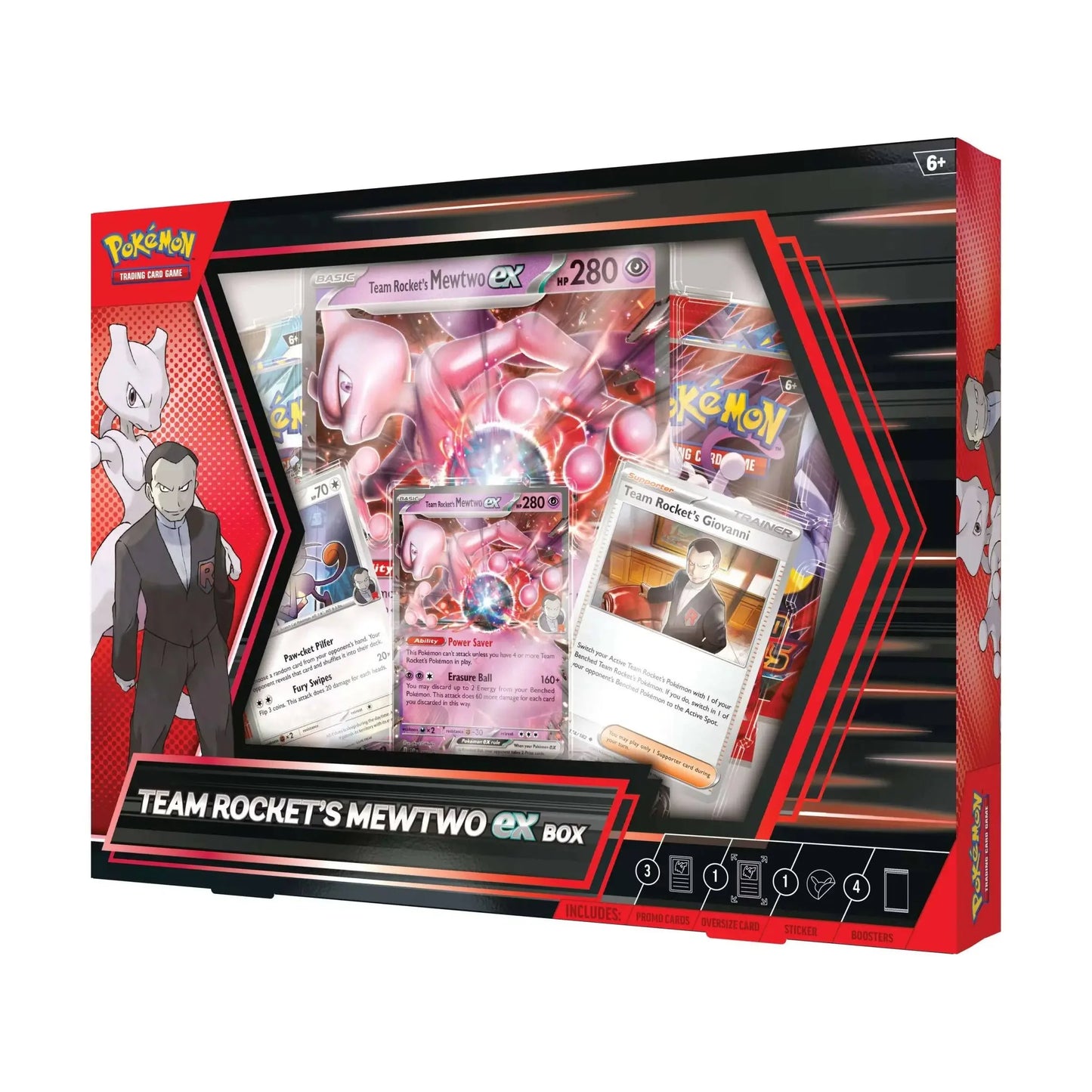Pokémon TCG Team Rocket's Mewtwo ex Box