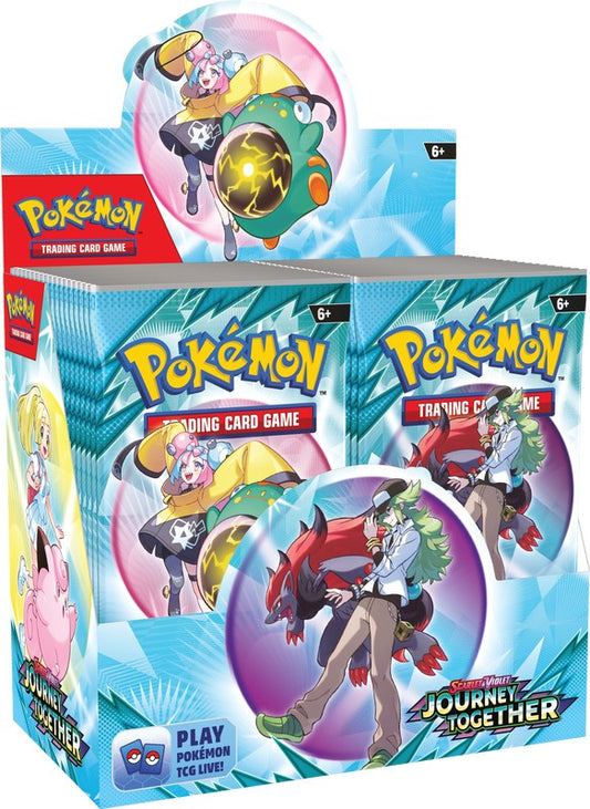 Pokemon Scarlet and Violet 9 Journey Together Booster case