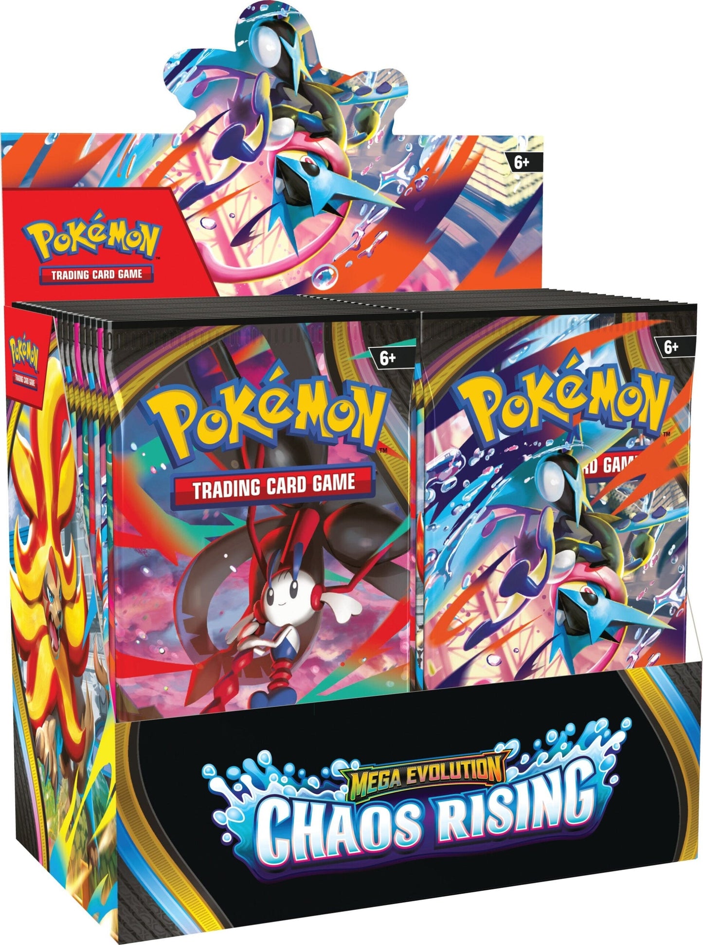 Mega Evolutions ME4 - Chaos Rising Booster Display - Release Date: 05/22/2026