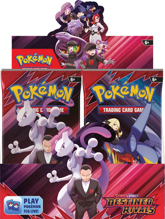 Pokemon TCG: Scarlet & Violet - Destined Rivals Booster Display Box - CollectHits Pokemon TCG: Scarlet & Violet - Destined Rivals Booster Display Box - CollectHits