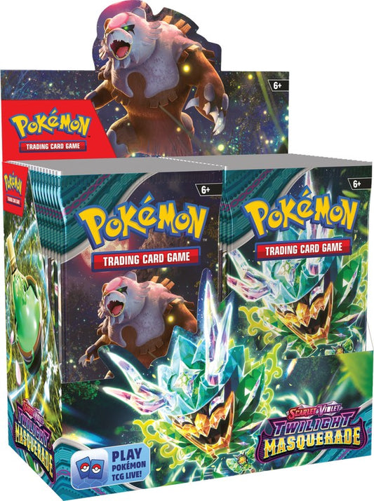 Pokemon Scarlet & Violet 6 Twilight Masquerade Booster(may 24th)